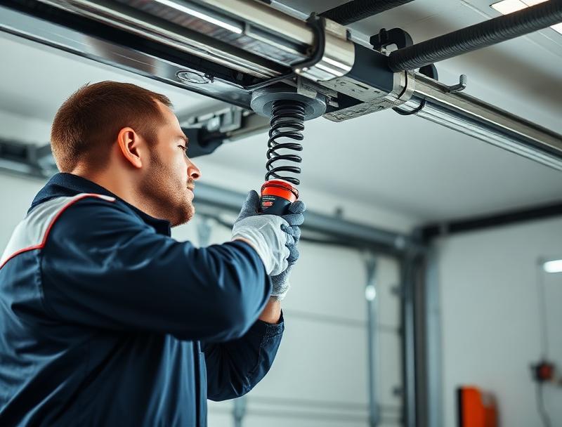 Professional maintenance service for garage doors